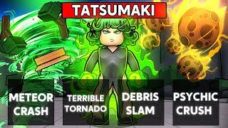 I Got EVERY TATSUMAKI ULTIMATE EARLY... Roblox The Strongest Battlegrounds