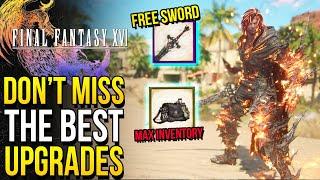 Final Fantasy 16 - Best Free WEAPONS Early & Upgrades You Dont Want To Miss FF16 Tips & Tricks