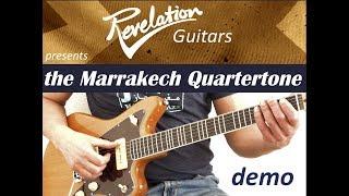 Revelation Marrakech Quartertone Guitar DEMOREVIEW by Jan Wouter