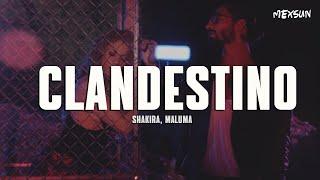 Shakira Maluma - Clandestino Letra