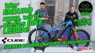 Cube Stereo Hybrid 160 HPC Actionteam Wer Enduro mag wird dieses Bike lieben