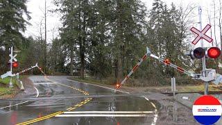 Double hinged gates  Railroad Crossing  64 Avenue Langley BC