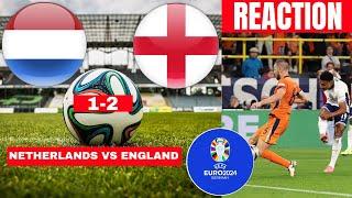 Netherlands vs England 1-2 Live Euro 2024 Football Match Score Commentary Highlights Three Lions