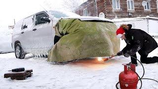 What it Takes to Start Frozen Cars at -50°C in the Coldest City on Earth