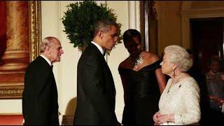 Elisabeth II  le jour où Michelle Obama a enfreint le protocole
