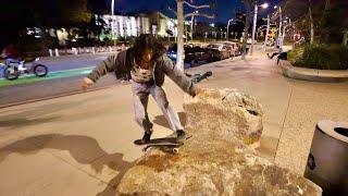 Skating A Rock...