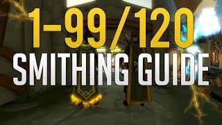 Runescape 3  1-99120 Smithing guide 2020