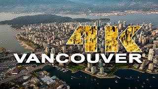 VANCOUVER  BRITISH COLUMBIA  CANADA - A TRAVEL TOUR - UHD 4K