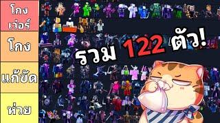 จัดเทียร์ลิสตัวละครใน Toilet Tower Defense ที่โกงที่สุดในเกม รวม 122 ตัว