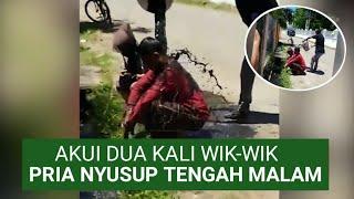 Pasangan Selingkuh Di Grebek Warga Lalu Dimandikan Air Comberan