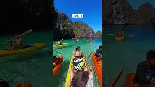 El Nido Expectations vs. Reality  #palawan #philippines #elnidopalawan #travel #travelcouple