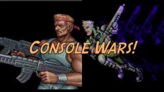 Console Wars - Contra - The Alien Wars vs Hard Corps Super Nintendo vs Sega Genesis