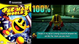 Pac-Man World 3 44 100% GameCube Longplay