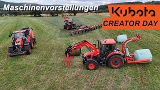 Kubota Creator Day  Vorstellung aller Maschinen  @NordeifelAgrarvideos  2024