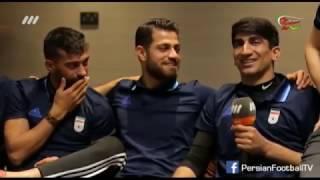 Funny - Team Melli talks on Norooz 1396  لحظات شاد نوروز با بازیکنان تیم ملی