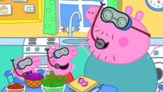 Silly Onion Safety Tip  Peppa Pig Tales  Peppa and Friends Full Episodes