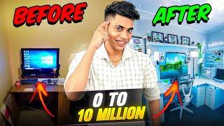 Motivational Journey 0 To 10 Million SubsHow UnGraduate Gamer Started?