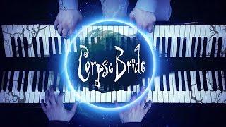 The Piano Duet - Tim Burtons Corpse Bride Extended Version HD Piano Cover Halloween Music