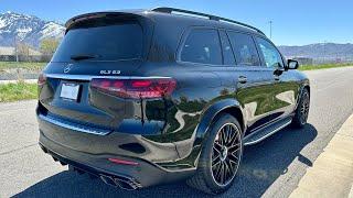 2024 AMG GLS 63 SUV Ultimate Review of the Luxury Performance Beast  Third-Row Luxury SUV Review