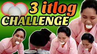 EGG CHALLENGE  Eating 3 Boiled Eggs Without Using Hands