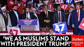 BREAKING NEWS Michigan Muslim Leaders Passionately Endorse Him At Michigan Rally