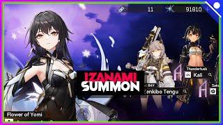 Aether Gazer  Izanami summon  Leveling and Hazard zone 20 gameplay showcase