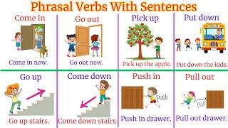 Phrasal Verbs With Sentences  Learn English With Common Opposite Verbs  English Speaking Practice