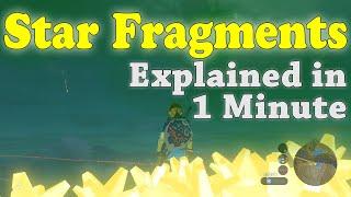 Star Fragments Explained in 1 Minute  How to Farm Them Zelda Breath of the Wild