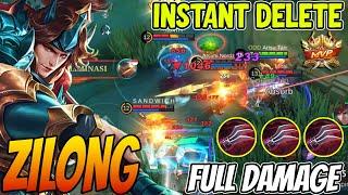 ZILONG INSANE DAMAGE BUILD ITEM - Zilong Best Build 2023  MLBB