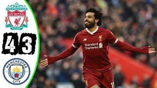 Liverpool vs Manchester City 4 3   All Goals & Highlights   Premier League 2017 18