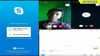 CARA GUNAKAN FITUR CHATTING TELEPON DAN VIDEO CALL DI APLIKASI SKYPE VERSI TERBARU 2020