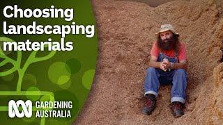 Tips for choosing the best landscaping materials  DIY Garden Projects  Gardening Australia