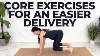 Daily Pregnancy Core Workout For An Easy Delivery 10 MINUTES