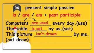 Unit 4 Grammar  Present simple and Past Simple passive Video