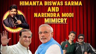 Mohanraaz Chetri comedy - Narendra Modi and  Himanta Biswas  Sharma