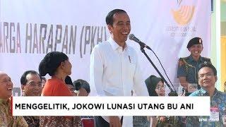 Momen Menggelitik & Sekaligus Mengharukan Presiden Jokowi Lunasi Utang Bu Ani