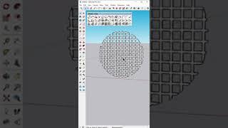 Grilles and Panels in SketchUp FOR FREE with 1001Bit Tools Free Extension