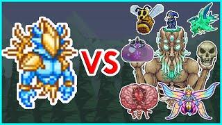 Terraria 1.4 - Stardust Guardian vs All Bosses