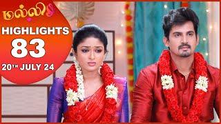 Malli Serial  EP 83 Highlights  20th July 2024  Nikitha  Vijay  Saregama TV Shows Tamil
