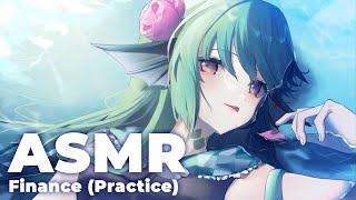 【ASMR PRACTICE】 Finance soft-whispering  【NIJISANJI EN  Finana Ryugu】