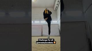 Hoodie challenge  gymnastics challenge  Lera the gymnast #gymnast #challenge #split