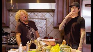 Tommy Lee and Sammy Hagar Cook and Perform Together  Rock & Roll Road Trip