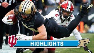 Indiana at Purdue  Highlights  Big Ten Football  Nov. 25 2023