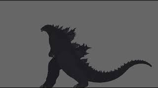 no sound godzilla animation test