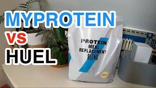 MYPROTEIN Protein Meal Replacement Blend vs HUEL v3.0 - which is best?