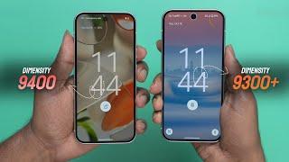 Dimensity 9400 Vs Dimensity 9300 Plus  Antutu score & Benchmark