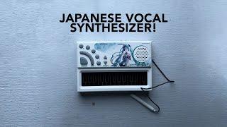 Pocket Miku A unique vocal synthesizer from Japan