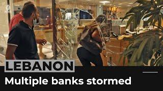 Lebanese banks to close next week after more branches are stormed