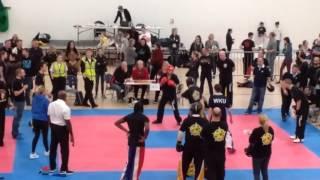 IAKSA Scottish kickboxing at Lagoon leisure centre