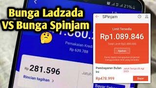 Perbandingan Bunga Lazada Lazbon Dan Shopee Pinjam Berapa Persen